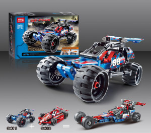 3411 конструктор техно（шт в кор 72)