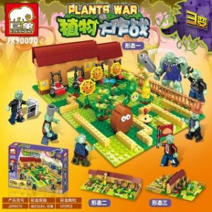 DZ0006 конструктор Растения против Зомби（шт в кор 28)