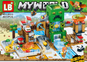 LB313 конструктор майнкрафт（шт в кор 60)