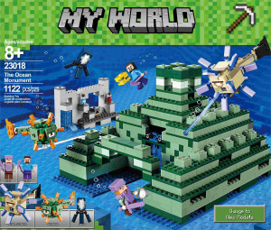 99927/23018/81081 有单独彩盒конструктор майнкрафт（шт в кор 24)Есть пустое коробка